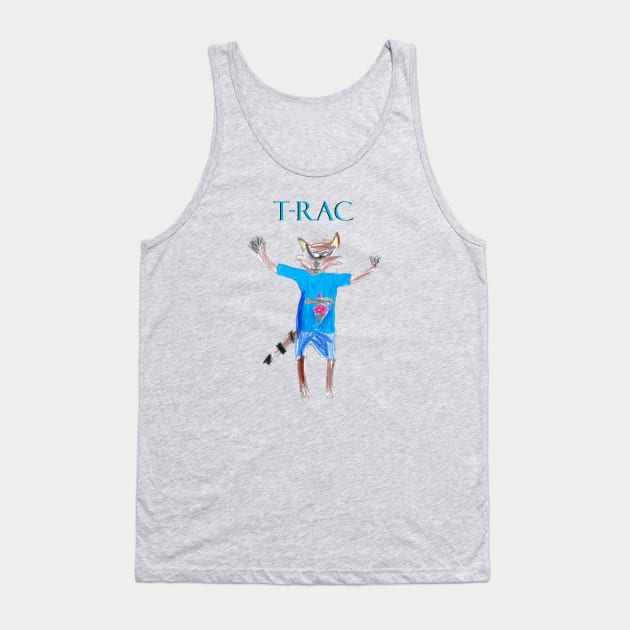 Titans Mascot T-Rac Design Tank Top by Kids’ Drawings 